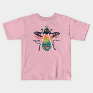 Learn to fly Karen Payton Art Kids T-Shirt